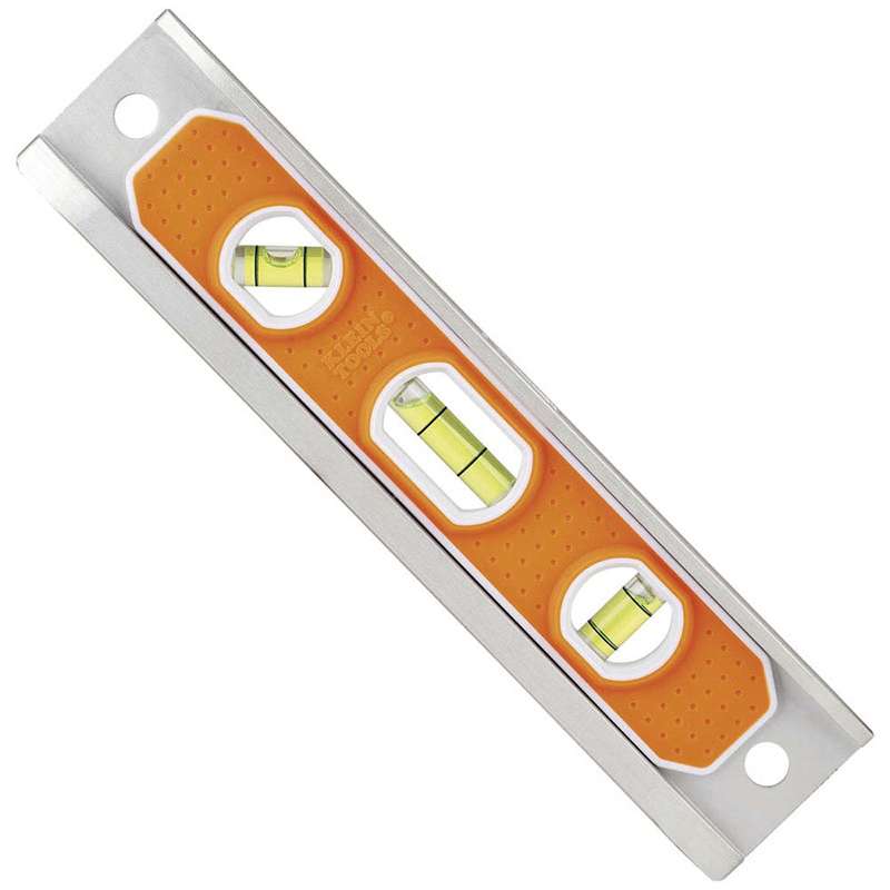 Aluminum Torpedo Level Rare-Earth Magnet, 9", 3 Vial